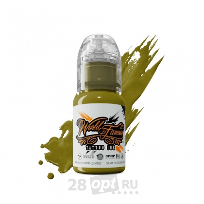 Краска для художественной татуировки КРАСКА Tattoo Ink, Канарейка, 30 мл