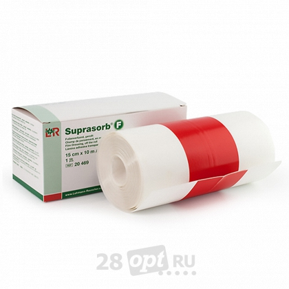 Плёнка для художественной татуировки Suprasorb F, 10 см х 10 м, Рулон