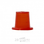 Колпачки для краски Tattoo Caps TA-225A, Красные, 9 мм