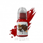 Краска для художественной татуировки World Famous Tattoo Ink, Big Apple Red, 15 мл
