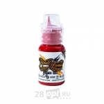 Краска для художественной татуировки World Famous Tattoo Ink, Big Apple Red, 15 мл