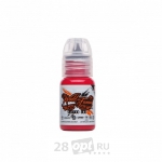 Краска для художественной татуировки World Famous Tattoo Ink, Rose Red, 15 мл