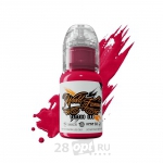 Краска для художественной татуировки World Famous Tattoo Ink, Rose Red, 15 мл