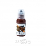 Уцененный товар Краска для художественной татуировки World Famous Tattoo Ink by Sarah Miller, Heimdall Brown, 30 мл