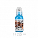 Краска для художественной татуировки World Famous Tattoo Ink, Donatello Blue, 15 мл