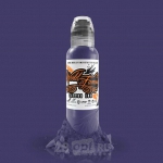 Краска для художественной татуировки World Famous Tattoo Ink, Purple Heart, 15 мл