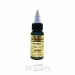Уцененный товар, Краска для художественной татуировки LushColor, Lime Green, 30 мл