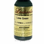Уцененный товар, Краска для художественной татуировки LushColor, Lime Green, 30 мл